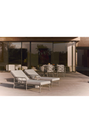 White Padded Sun Lounger | NV Gallery Amalfi | Oroatrade.com