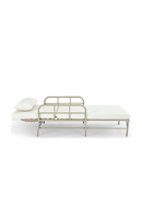 White Padded Sun Lounger | NV Gallery Amalfi | Oroatrade.com