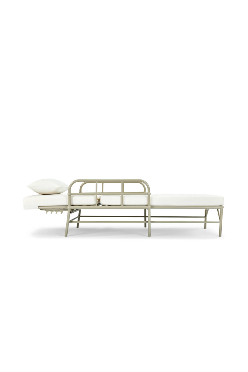 White Padded Sun Lounger | NV Gallery Amalfi | Oroatrade.com