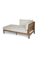Padded Acacia Sun Lounger | NV Gallery Bayside | Oroatrade.com