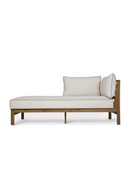 Padded Acacia Sun Lounger | NV Gallery Bayside