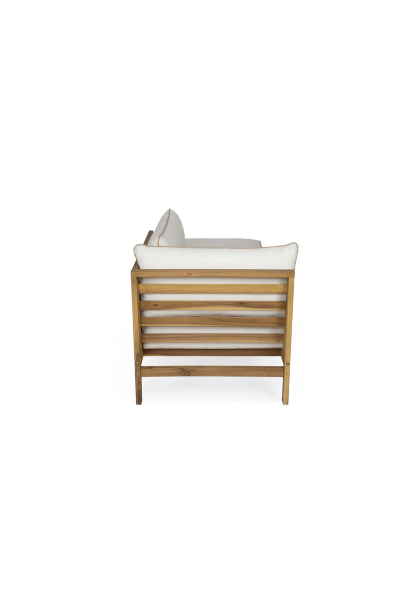 Padded Acacia Sun Lounger | NV Gallery Bayside | Oroatrade.com