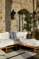 Padded Acacia Sun Lounger | NV Gallery Bayside | Oroatrade.com