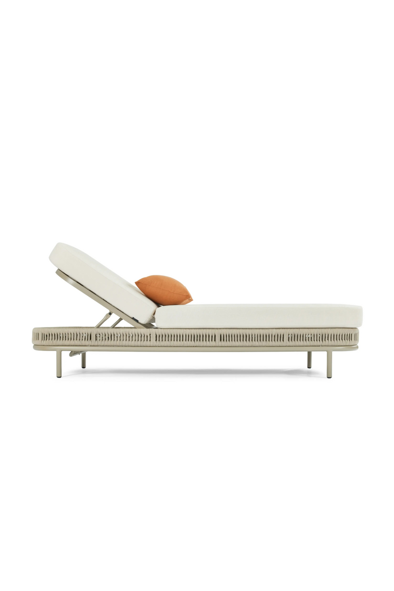 Taupe Rope Deckchair | NV Gallery Florentino | Oroatrade.com