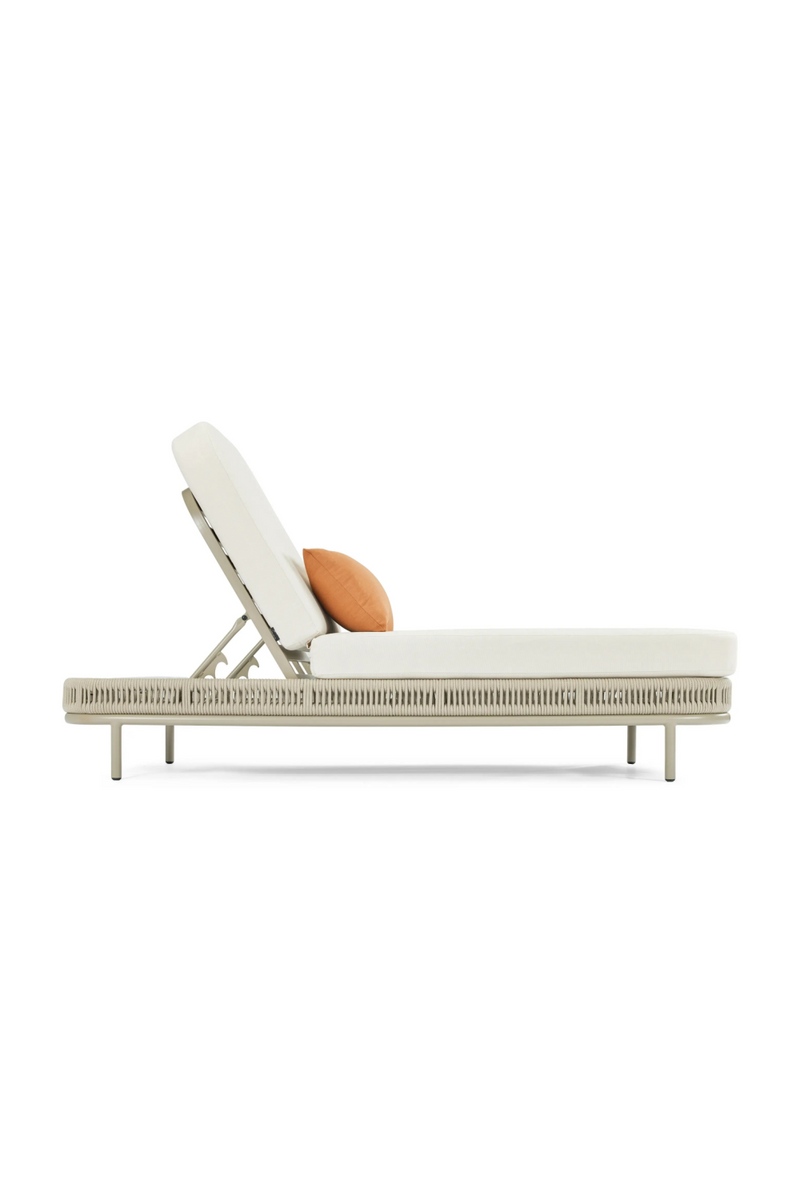 Taupe Rope Deckchair | NV Gallery Florentino | Oroatrade.com