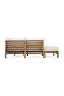 Padded Acacia Outdoor Corner Sofa | NV Gallery Bayside | Oroatrade.com