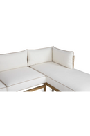 Padded Acacia Outdoor Corner Sofa | NV Gallery Bayside | Oroatrade.com