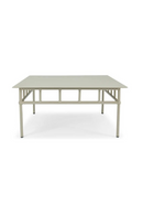 Taupe Metal Outdoor Coffee Table | NV Gallery Amalfi | Oroatrade.com