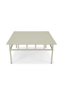 Taupe Metal Outdoor Coffee Table | NV Gallery Amalfi | Oroatrade.com