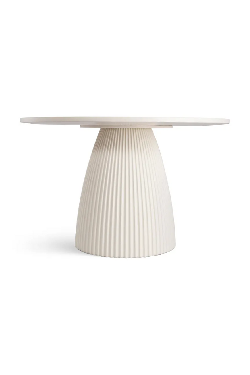 White Indoor/Outdoor Dining Table | NV Gallery Athena | Oroatrade.com