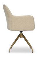 Tweed Swivel Office Chair | OROA Gallery Kingscross | Oroatrade.com