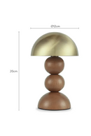 Gold Dome Indoor/Outdoor Table Lamp | NV Gallery Gigi | Oroatrade.com