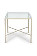 Square Glass Outdoor Side Table | NV Gallery Bel Air | Oroatrade.com