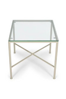 Square Glass Outdoor Side Table | NV Gallery Bel Air | Oroatrade.com