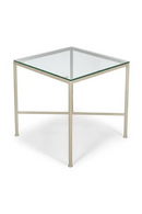 Square Glass Outdoor Side Table | NV Gallery Bel Air | Oroatrade.com