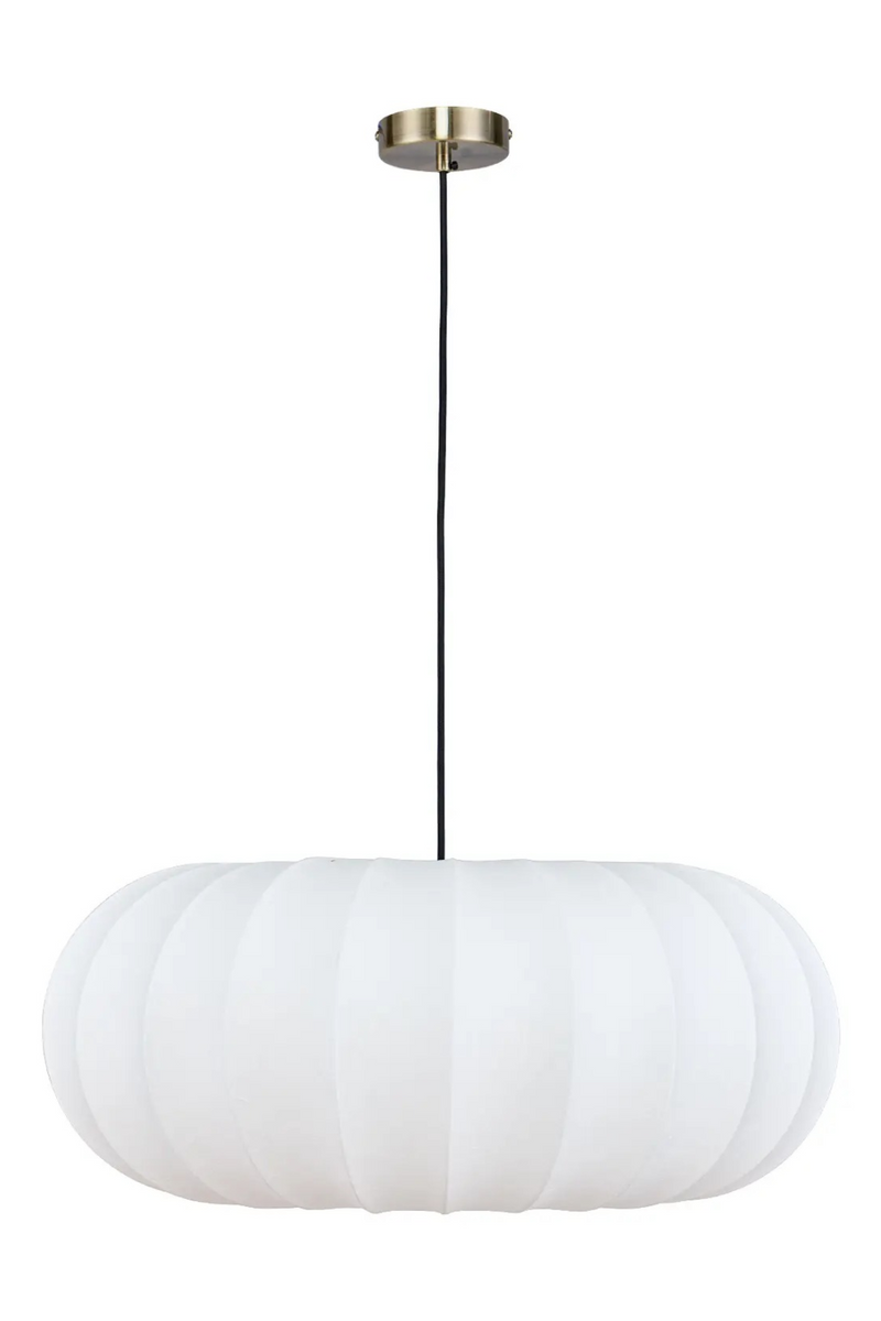 Fluted White Pendant Lamp | NV Gallery Akita | Oroatrade.com