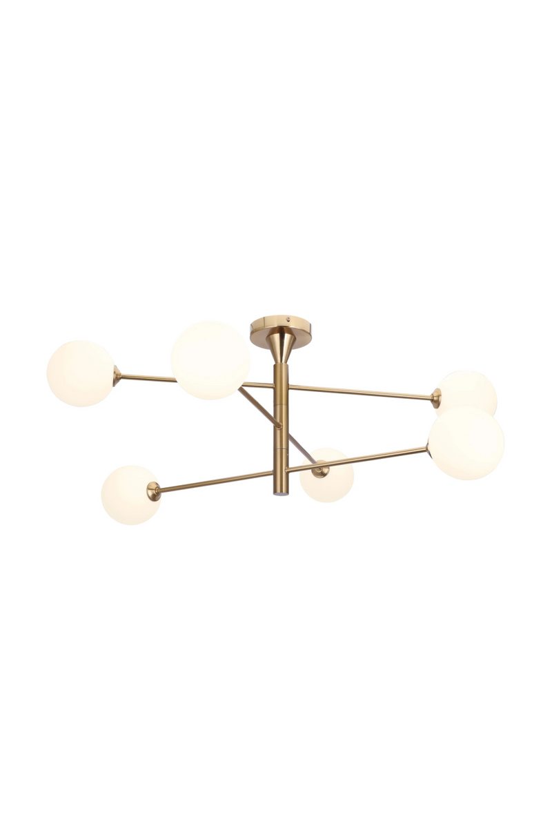 Gilded Iron Stem Pendant Lamp | NV Gallery Cassius | Oroatrade.com