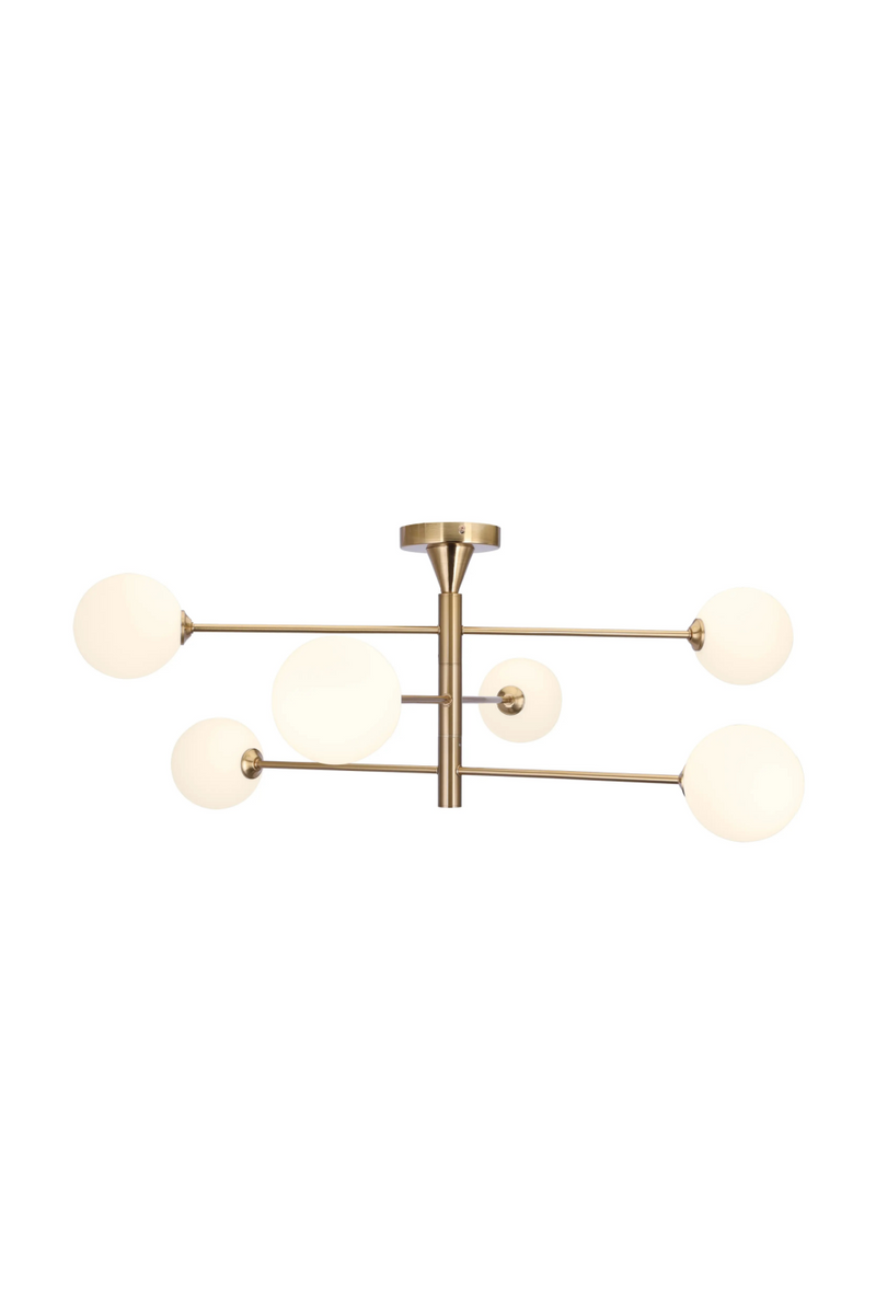 Gilded Iron Stem Pendant Lamp | NV Gallery Cassius | Oroatrade.com