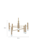 Eight-Rod Pendant Lamp | NV Gallery Edmondo | Oroatrade.com