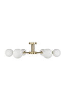 6-Glass Globes Pendant Lamp | NV Gallery Gray | Oroatrade.com