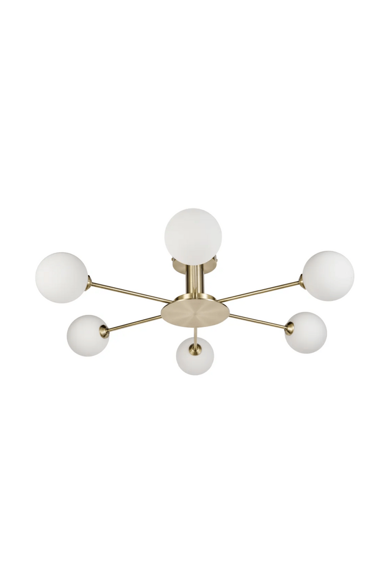 6-Glass Globes Pendant Lamp | NV Gallery Gray | Oroatrade.com