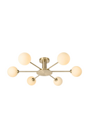 6-Glass Globes Pendant Lamp | NV Gallery Gray | Oroatrade.com