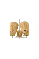 5-Shade Raffia Pendant Lamp | NV Gallery Lyra | Oroatrade.acom