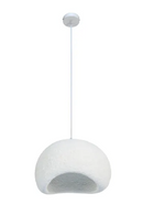 White Textured Pendant Lamp | NV Gallery Minorque | Oroatrade.com