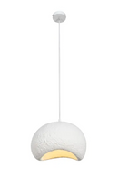 White Textured Pendant Lamp | NV Gallery Minorque | Oroatrade.com