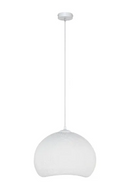 White Textured Pendant Lamp | NV Gallery Minorque