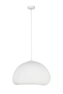 White Textured Pendant Lamp | NV Gallery Minorque
