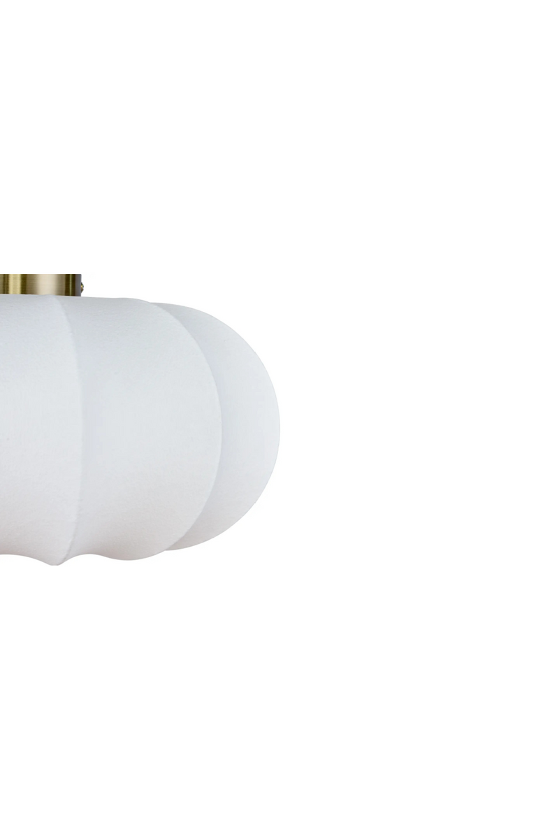 Satin White Ceiling Lamp | NV Gallery Nihama | Oroatrade.com