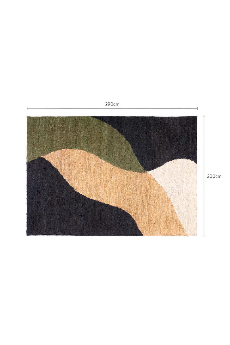 Handwoven Hemp Area Rug 10' x 7' | NV Gallery June | Oroatrade.com