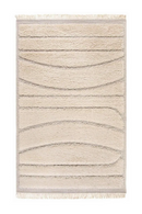 White Fringed Rug | NV Gallery Solan | Oroatrade.com
