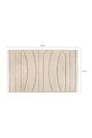 White Fringed Rug | NV Gallery Solan | Oroatrade.com