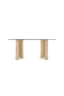 Tempered Glass Dining Table | NV Gallery Caspian | Oroatrade.com