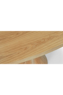 Wooden Pedestal Dining Table | NV Gallery Izia | Oroatrade.com