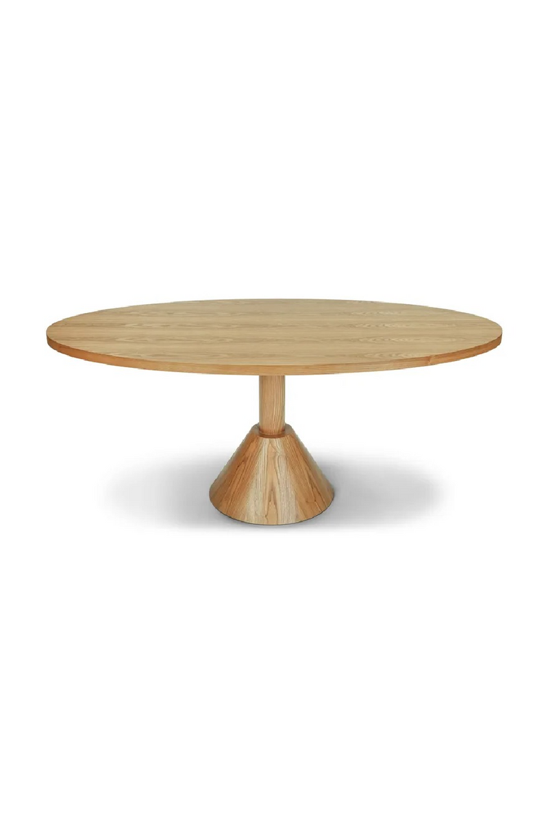 Wooden Pedestal Dining Table | NV Gallery Izia | Oroatrade.com