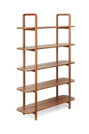 Japandi Walnut Bookcase | NV Gallery Ashaki | Oroatrade.com