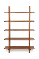 Japandi Walnut Bookcase | NV Gallery Ashaki | Oroatrade.com
