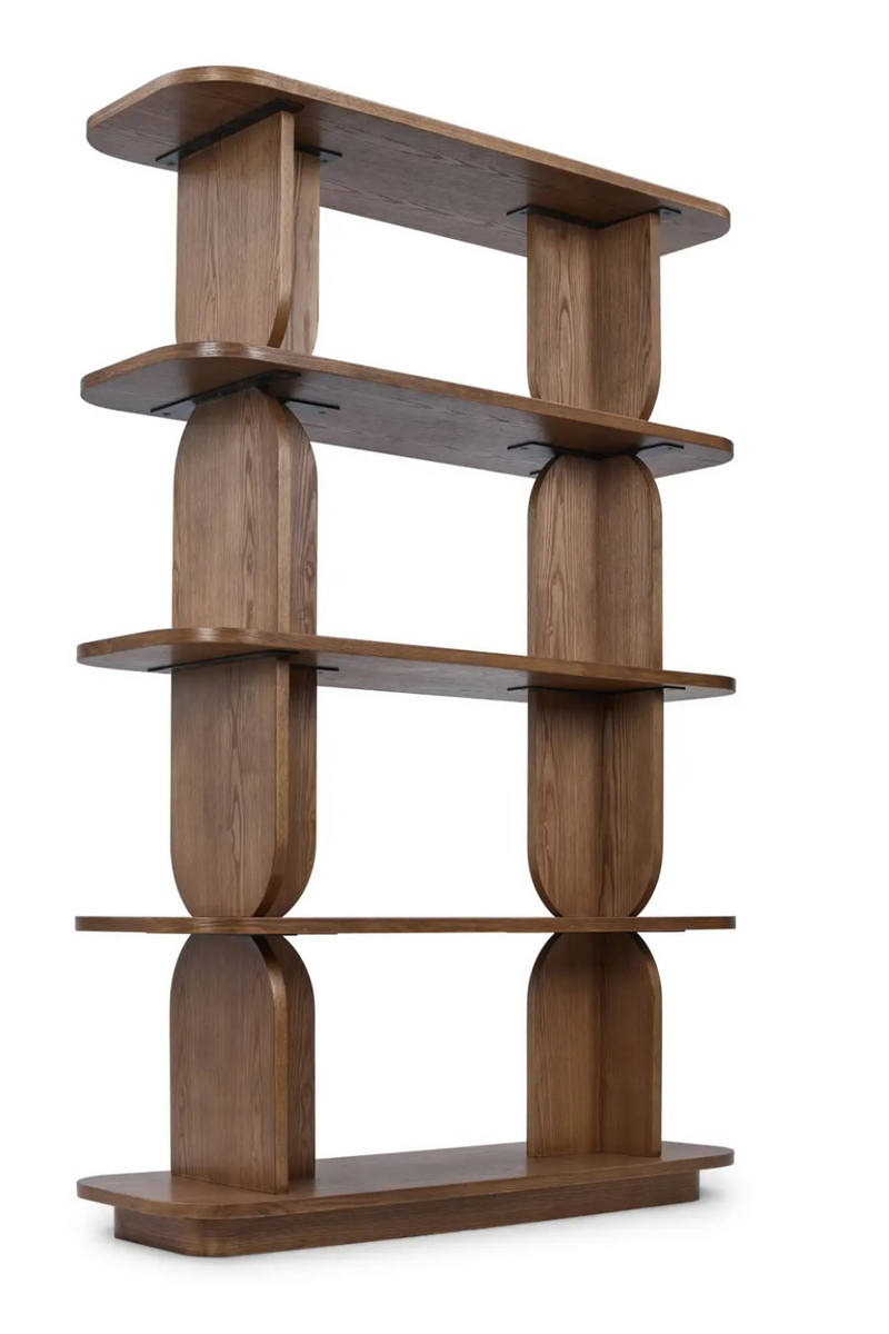 Ash Wood Bookcase | NV Gallery Charly | Oroatrade.com