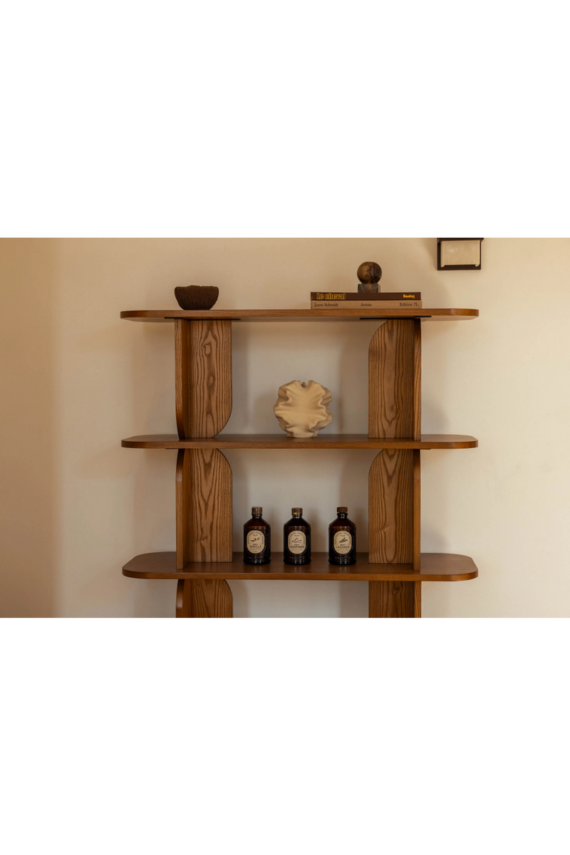 Ash Wood Bookcase | NV Gallery Charly | Oroatrade.com