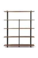 Walnut Wood Bookcase | NV Gallery Hawking | Oroatrade.com