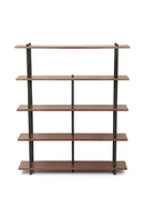 Walnut Wood Bookcase | NV Gallery Hawking | Oroatrade.com