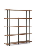 Walnut Wood Bookcase | NV Gallery Hawking | Oroatrade.com