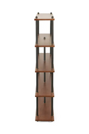 Walnut Wood Bookcase | NV Gallery Hawking | Oroatrade.com