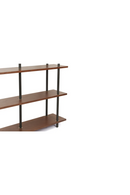 Walnut Wood Bookcase | NV Gallery Hawking | Oroatrade.com