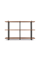 Walnut Open Bookcase | NV Gallery Hawking | Oroatrade.com