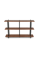 Walnut Open Bookcase | NV Gallery Hawking | Oroatrade.com