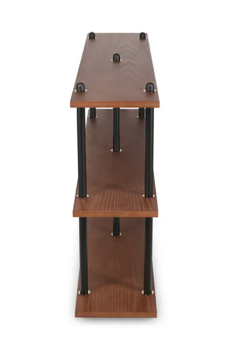 Walnut Open Bookcase | NV Gallery Hawking | Oroatrade.com